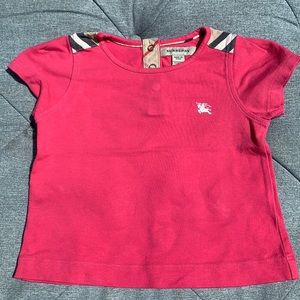 Pink Burberry top